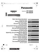 Panasonic DPUB320EG Operating instructions