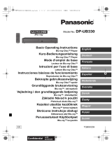 Panasonic DP-UB330 Operating instructions