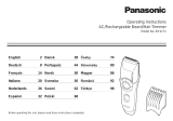 Panasonic ER2171 Owner's manual