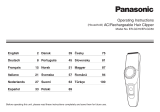 Panasonic ERGC70 Operating instructions