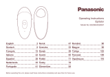 Panasonic ES2064 Operating instructions