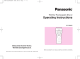 Panasonic ES3042 Operating instructions