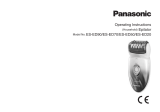 Panasonic ESED90 Operating instructions