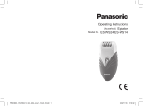 Panasonic ESWS14 Operating instructions