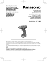 Panasonic EY7420 Owner's manual