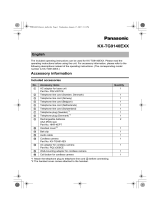 Panasonic KXTG9140EXX Operating instructions