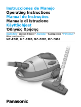 Panasonic mc e 883 85 User manual