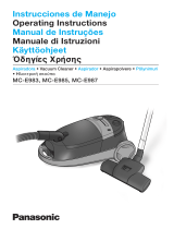 Panasonic mc e 985 Owner's manual