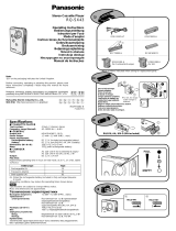 Panasonic RQSX43 Operating instructions