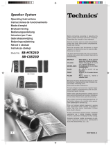 Panasonic SBHTS250 Owner's manual
