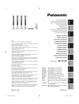 Panasonic SB-TP100 Operating instructions