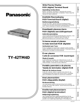 Panasonic TY42TM4D Operating instructions