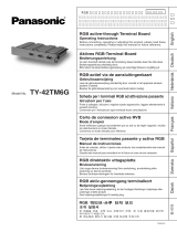 Panasonic TY42TM6G Operating instructions
