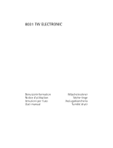 Aeg-Electrolux T8031TW User manual