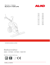 AL-KO Slåtterbalk BM 660 III User manual