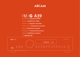 Arcam A39 User manual
