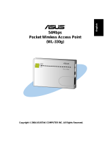 Asus 54Mbps Pocket Wireless Access Point WL-330g User guide