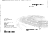 BENQ-SIEMENS HHB-750 User manual