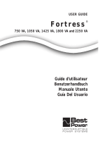 Best Power Fortress 750 VA User guide