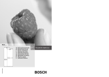 Bosch KGU32122 User manual