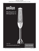 Braun MQ 500 SOUP Owner's manual