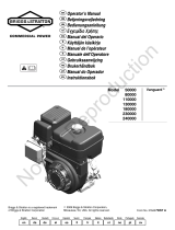 Briggs & Stratton 138400 Owner's manual