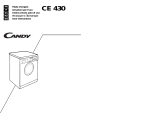 Candy LB CE430ARG. User manual