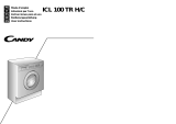 Candy ICL100TR User manual