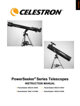 Celestron PowerSeeker 76AZ Owner's manual