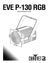 CHAUVET DJ EVE P-130 RGB Reference guide