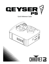 CHAUVET DJ Geyser P5 Reference guide