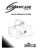 CHAUVET DJ Hurricane Haze 1D Reference guide