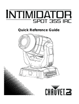 CHAUVET DJ Intimidator Spot 355 IRC Reference guide