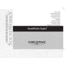 Creative DESKTOP THEATRE 5.1 DTT2500 DIGITAL User manual