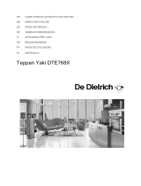 De Dietrich DTE768X Owner's manual