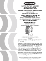 De'Longhi TRN0812T User manual