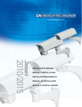 Dedicated Micros 2015 Camera Housings Installation guide