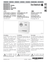 DeDietrich DIEMATIC Owner's manual