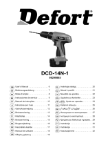 Defort DCD-14N-1 Owner's manual