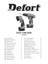 Defort DCD-14N-DZK Owner's manual