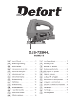 Defort DJS-725N-L Owner's manual
