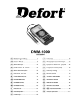 Defort DMM-1000 User manual
