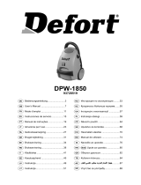 Defort DPW-1850 Owner's manual