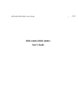 Axis AXIS 5600+ User manual