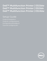 Dell E515dn Multifunction Printer Quick start guide