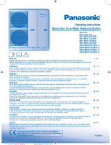 Panasonic WHMDF16C9E81 Operating instructions