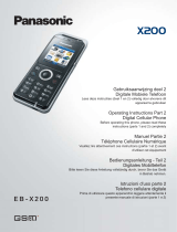 Panasonic EBX200 Owner's manual