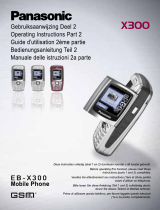 Panasonic X300 User manual