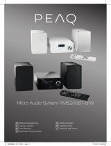 PEAQ PDR200 B W Owner's manual