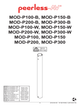 Peerless MOD-P100 User manual